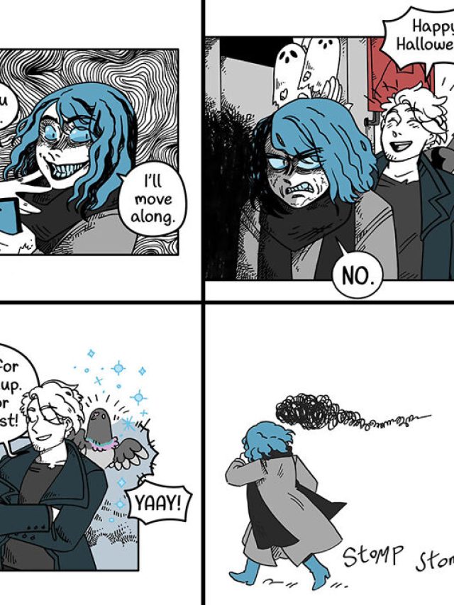 10 best Charming and Whimsical Comics by Isabelle Melançon from ‘Crow Time