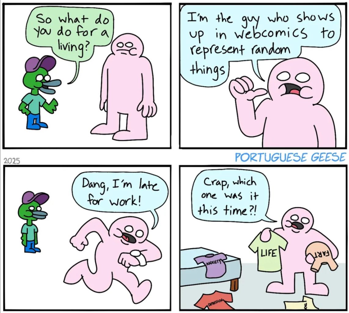 Portuguese Geese Comics