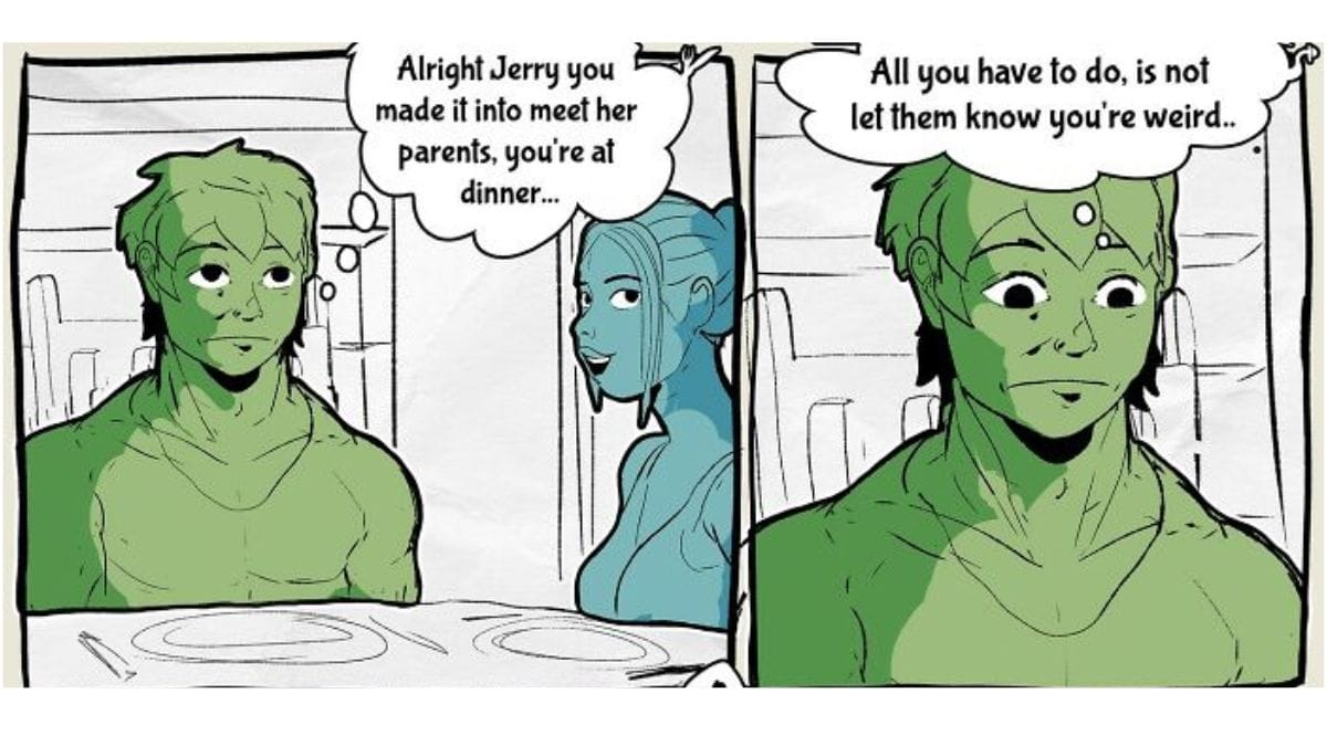 Funny Nellies Nest comics strip about the chaos of moving houses.